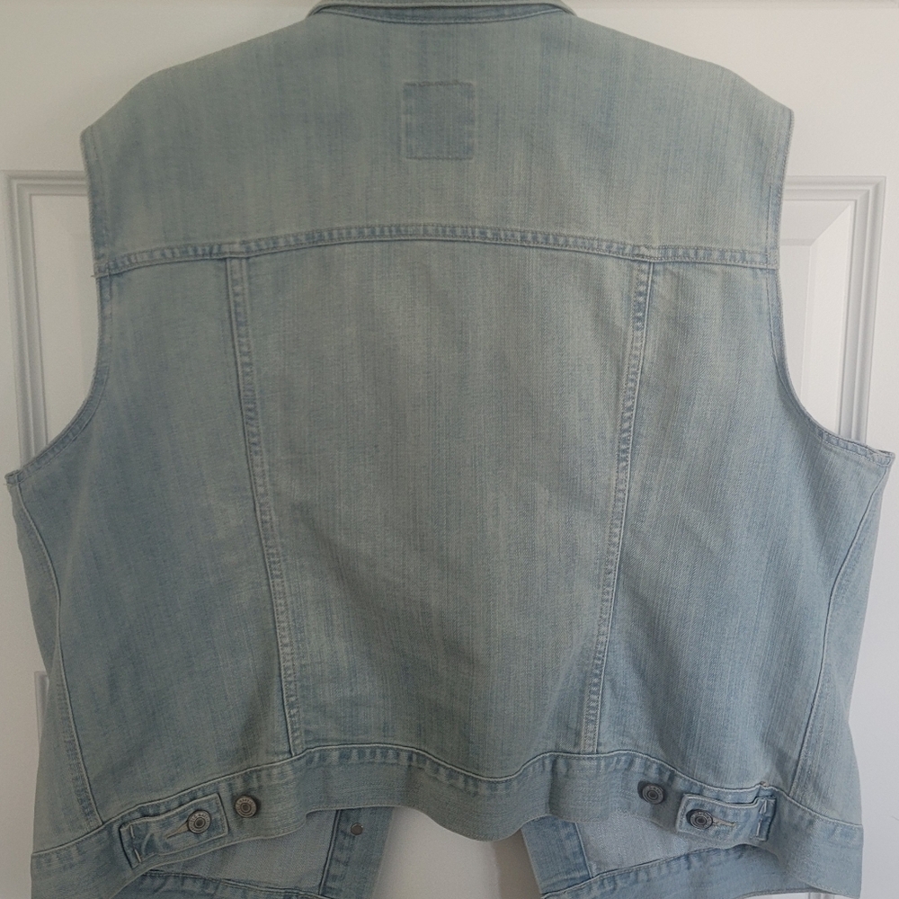 Jean Jacket Vest - Picture 2 of 2